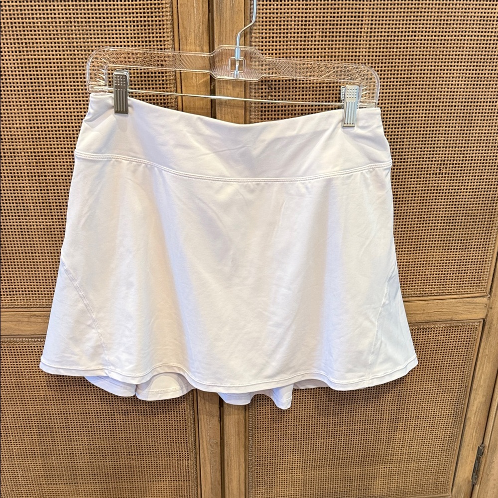White Athletic Skirt
